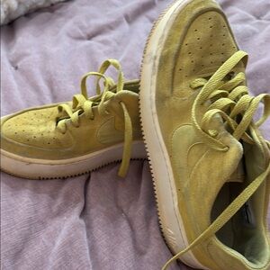 Nike Kids Yellow Sneakers